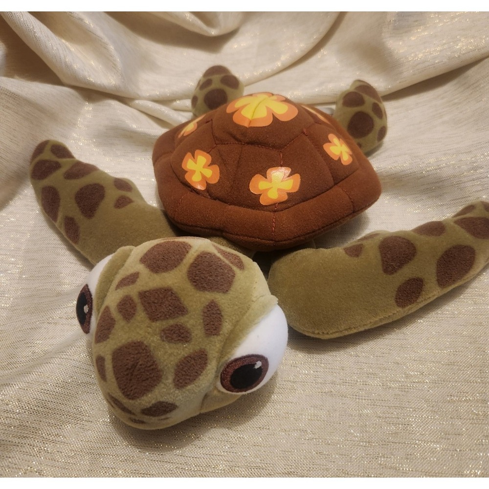 Disney Store Pixar Squirt Finding Nemo Turtle Plush Stuffed Animal USA 10"